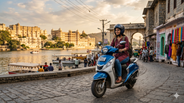 Why Exploring Around Udaipur On A Bike Feels So Different ✨